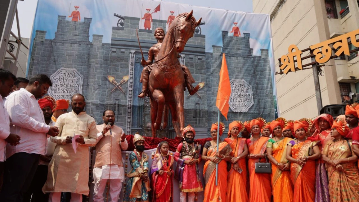 चंद्रपूरकरांनो सज्ज व्हा! १२ फुटी अश्वारूढ पुतळा आणि २७ फुटी किल्ला; आपल्या शहरात उभा राहतोय इतिहासाचा जिवंत ठेवा