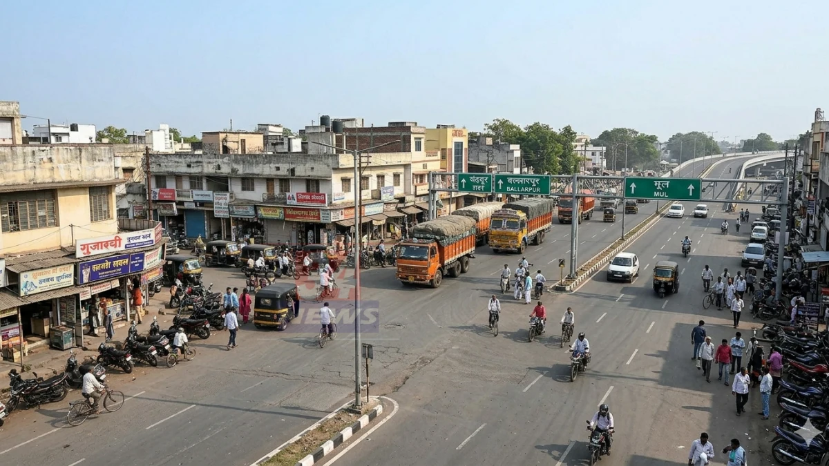 चंद्रपूर बंगाली कॅम्प चौकात ट्रक अपघातात महिलेचा मृत्यू, Chandrapur Accident Today